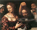 Bernardino Luini Herodias painting